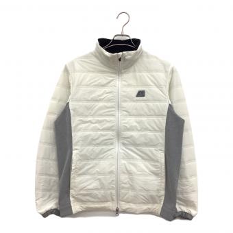 MASTER BUNNY EDITION (マスターバニーエディション) アウター ゴルフウェア(トップス) 758-2220021 テックブルゾン メンズ SIZE M ホワイト×グレー