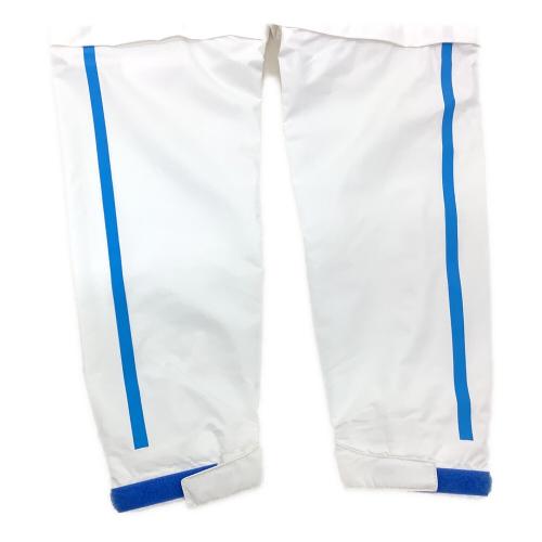 NEW BALANCE (ニューバランス) レインウェアセット ゴルフウェア(トップス) 012-1988001 袋付 メンズ SIZE M ホワイト×ネイビー