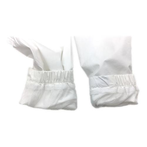 NEW BALANCE (ニューバランス) レインウェアセット ゴルフウェア(トップス) 012-1988001 袋付 メンズ SIZE M ホワイト×ネイビー