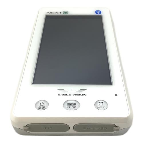 EAGLEVISION (イーグルビジョン) ゴルフGPSナビ EV-438  NEXT G ホワイト 箱・ケース・USB充電コード付