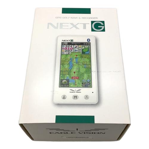 EAGLEVISION (イーグルビジョン) ゴルフGPSナビ EV-438  NEXT G ホワイト 箱・ケース・USB充電コード付