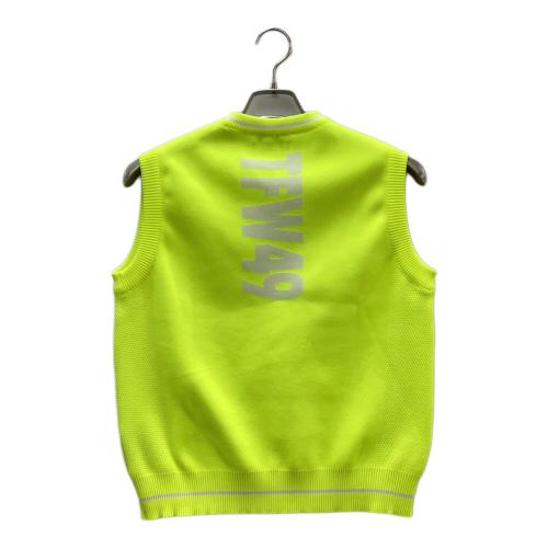 TFW49 (ティーエフダブリューフォーティーナイン) ベスト ゴルフウェア(トップス) TL09232004 レディース SIZE M イエロー