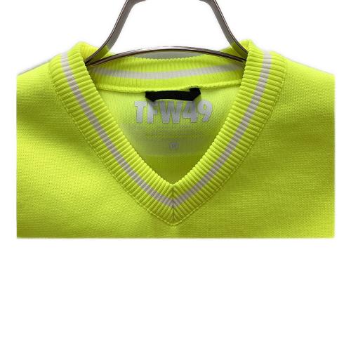 TFW49 (ティーエフダブリューフォーティーナイン) ベスト ゴルフウェア(トップス) TL09232004 レディース SIZE M イエロー