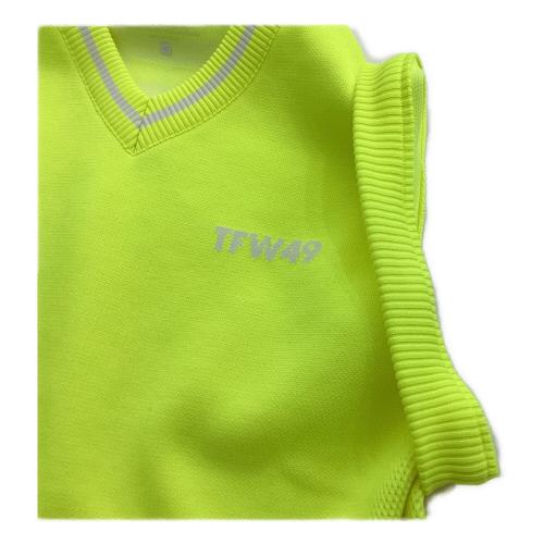 TFW49 (ティーエフダブリューフォーティーナイン) ベスト ゴルフウェア(トップス) TL09232004 レディース SIZE M イエロー