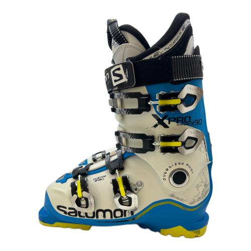 SALOMON (サロモン) X PRO スキーブーツ メンズ 26-26.5 ブルー×ホワイト