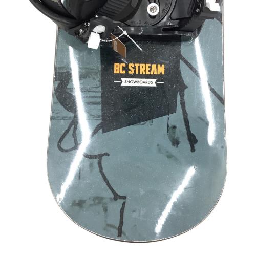 BC STREAM (ビーシーストリーム) RIDERS SPEC スノーボード 2017-18モデル 161cm グレー
