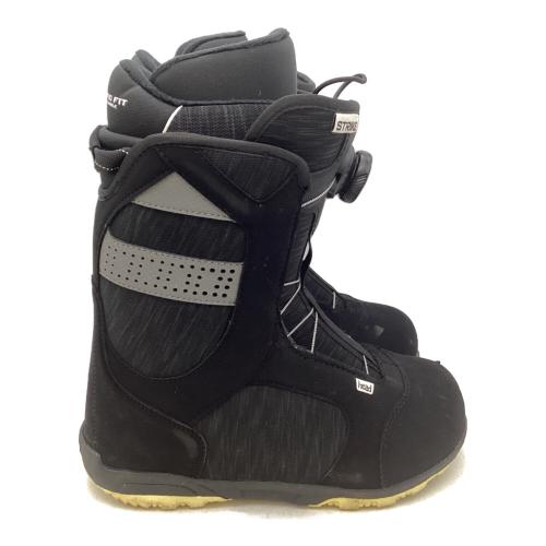 【美品】head strike スノーボードブーツ ブラック 26cm HEAD (ヘッド) スノーボードブーツ メンズ SIZE 26cm ブラック×グレー