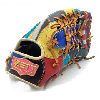 ZETT (ゼット) 軟式グローブ 50245250 マルチカラー 端材グラブ