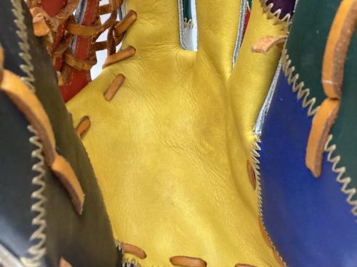 ZETT (ゼット) 軟式グローブ 50245250 マルチカラー 端材グラブ