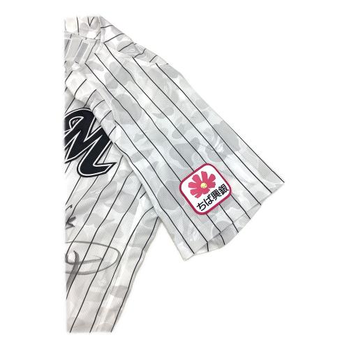 千葉ロッテマリーンズ (チバロッテマリーンズ) 【14】小島和哉 応援グッズ サイン証明無 2025 ホワイト