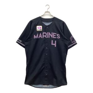 千葉ロッテマリーンズ (チバロッテマリーンズ) 【4】藤岡裕大 応援グッズ BSW2022 不明 ブラック