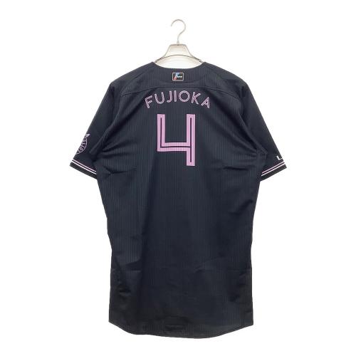 千葉ロッテマリーンズ (チバロッテマリーンズ) 【4】藤岡裕大 応援グッズ BSW2022 不明 ブラック