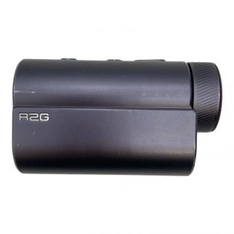 ゴルフ距離測定器 R2G（アールツージー）ブラック　グレー　ケース付 キズ有