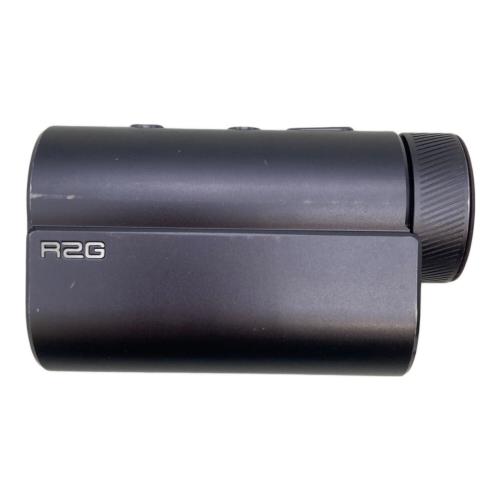 ゴルフ距離測定器 R2G（アールツージー）ブラック　グレー　ケース付 キズ有