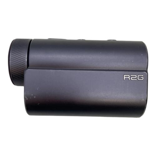 ゴルフ距離測定器 R2G（アールツージー）ブラック　グレー　ケース付 キズ有