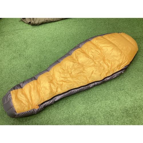 NANGA (ナンガ) マミー型シュラフ(ダウン) イエロー×グレー UDD BAG 630DX