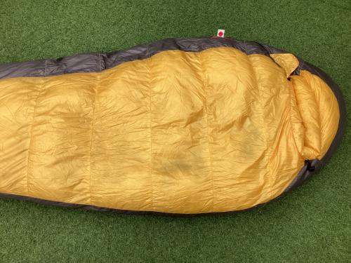 NANGA (ナンガ) マミー型シュラフ(ダウン) イエロー×グレー UDD BAG 630DX