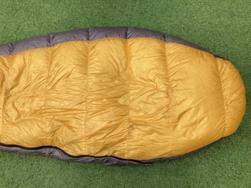 NANGA (ナンガ) マミー型シュラフ(ダウン) イエロー×グレー UDD BAG 630DX