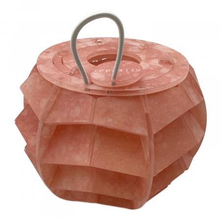 BELKROOT (ベルクロート) ランタンアクセサリー ピンク ボタン