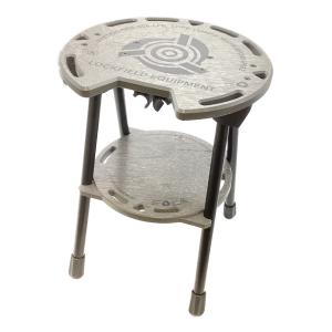 Lockfield Equipment (ロックフィールドイクイップメント) アウトドアテーブル グレー マルチスツールセット