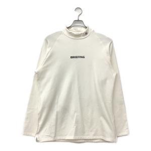 BRIEFING (ブリーフィング) モックネック ゴルフウェア(トップス) BRG253M50 WARM LS HIGHNECK メンズ SIZE XL ホワイト