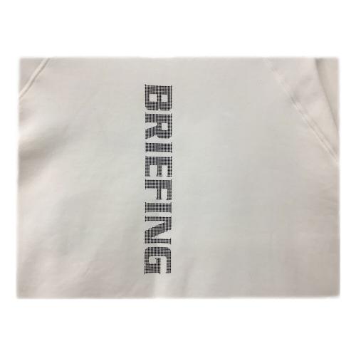 BRIEFING (ブリーフィング) モックネック ゴルフウェア(トップス) BRG253M50 WARM LS HIGHNECK メンズ SIZE XL ホワイト