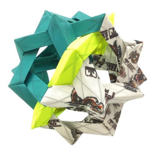 COLONISTA×TRUNK ZERO (コロニスタ×トランクゼロ) ランタンアクセサリー ブルー×ホワイト　OMAN10