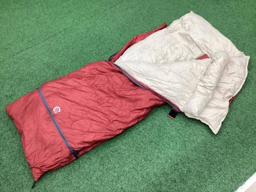 Snow peak (スノーピーク) 封筒型シュラフ(ダウン) BDD-102 レッド セパレートオフトン1200