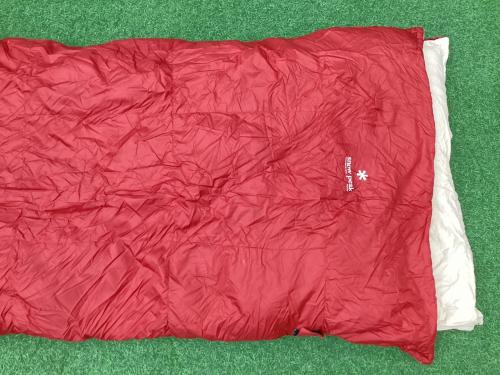 Snow peak (スノーピーク) 封筒型シュラフ(ダウン) BDD-102 レッド セパレートオフトン1200