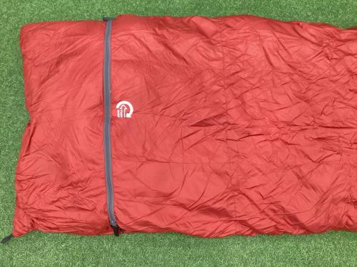Snow peak (スノーピーク) 封筒型シュラフ(ダウン) BDD-102 レッド セパレートオフトン1200
