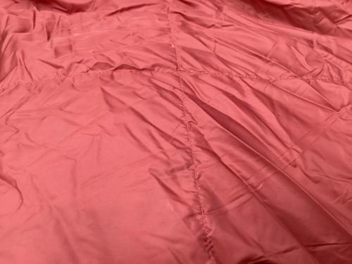 Snow peak (スノーピーク) 封筒型シュラフ(ダウン) BDD-102 レッド セパレートオフトン1200