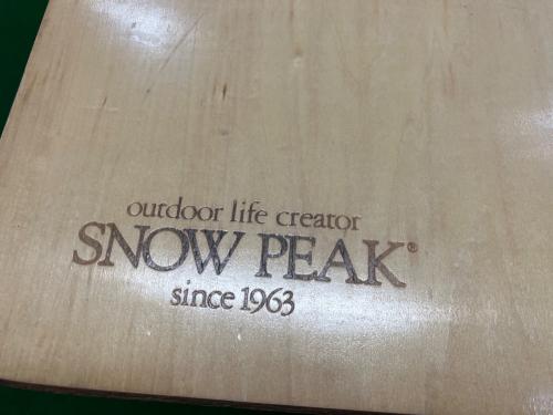 Snow peak (スノーピーク) アウトドアテーブル アジャスタブルフォールディング