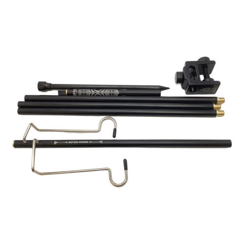 5050WORKSHOP (フィフティ フィフティ ワーク ショップ) DEVISE WORKS(デバイスワークス)　ランタンスタンド ブラック 2WAY STAND