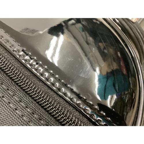 adabat (アダバット) キャディバッグ 5ポケット フード付 ブラック×ブラウン