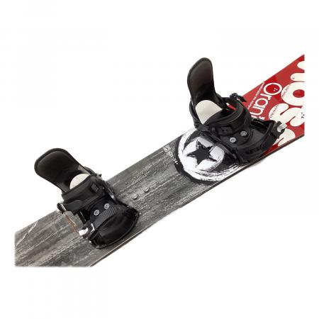 MOSS (モス) スノーボード 154cm AXE ブラック キャンバー｜トレファク