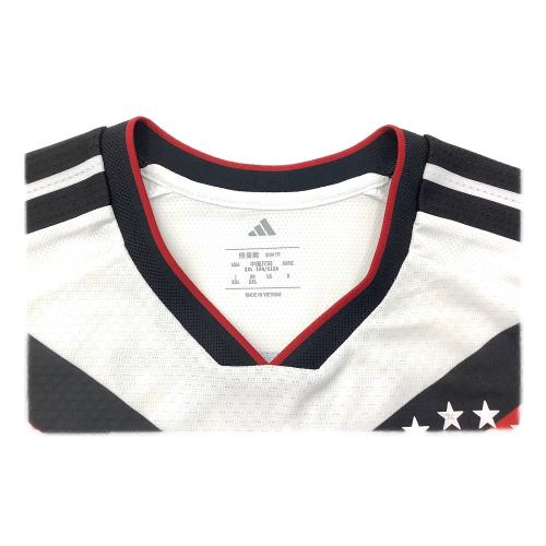 ドイツ代表 (ドイツダイヒョウ) フロリアン・ヴィルツ【17】 サッカーユニフォーム JM1366 ホワイト 長袖 オーセティック 2026春夏モデル 3XL