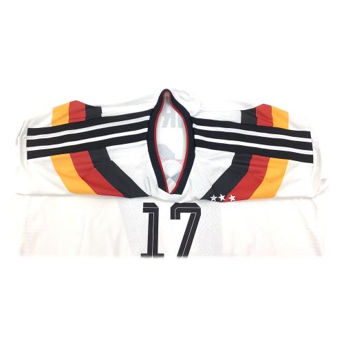 ドイツ代表 (ドイツダイヒョウ) フロリアン・ヴィルツ【17】 サッカーユニフォーム JM1366 ホワイト 長袖 オーセティック 2026春夏モデル 3XL