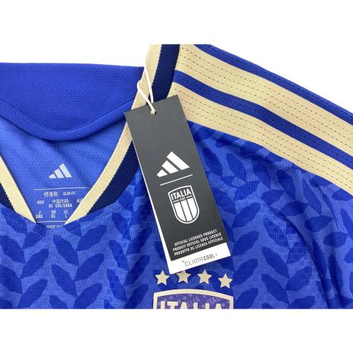 イタリア代表 (イタリアダイヒョウ) サンドロ・トナーリ【8】 サッカーユニフォーム JL6934 ブルー 半袖  2026 ホーム オーセティック 2XL