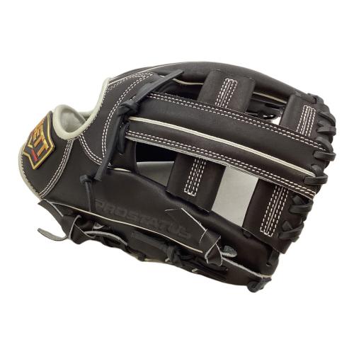 ZETT PROSTATUS 硬式グローブ ブラック ZETT (ゼット) PROSTATUS グローブ 50245250 ケース付 BRGPRO25K