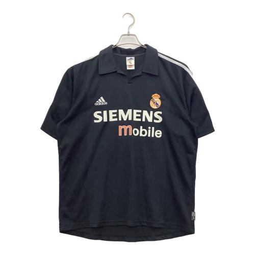 レアル・マドリード ロベルト・カルロス【3】 サッカーユニフォーム ASR001 ブラック  2000/2001年 アウェイ SIZE 2XO