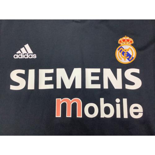 レアル・マドリード ロベルト・カルロス【3】 サッカーユニフォーム ASR001 ブラック  2000/2001年 アウェイ SIZE 2XO