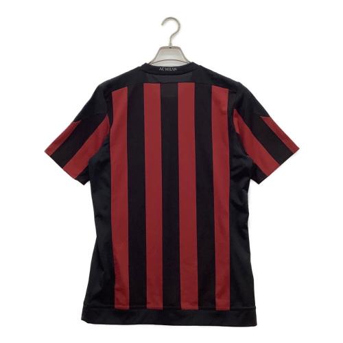 ACミラン (エーシーミラン) サッカーユニフォーム S11836 ブラック×レッド SIZE L