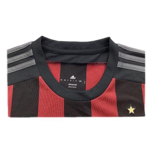 ACミラン (エーシーミラン) サッカーユニフォーム S11836 ブラック×レッド SIZE L