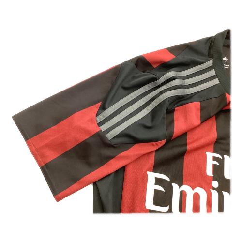 ACミラン (エーシーミラン) サッカーユニフォーム S11836 ブラック×レッド SIZE L