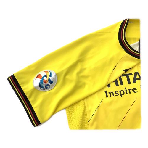 柏レイソル (カシワレイソル) 栗澤僚一【28】 サッカーユニフォーム イエロー 2013ACL SIZE L