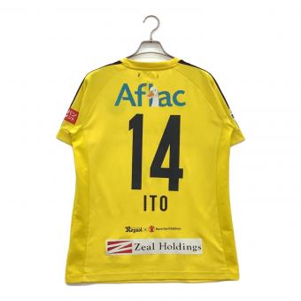 柏レイソル (カシワレイソル) 伊東純也【14】 サッカーユニフォーム イエロー 17/18 SIZE 不明