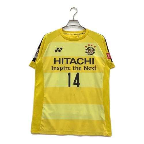 柏レイソル (カシワレイソル) 伊東純也【14】 サッカーユニフォーム イエロー 17/18 SIZE 不明