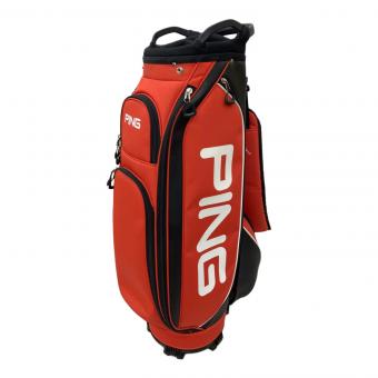 PiNG (ピン) キャディバッグ エレベーターポケット付 2023年モデル オレンジ