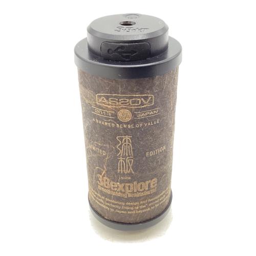 38explore (サーティーエイト・エクスプロー) LEDランタン MI-001-AS-URUSHI 和紙フィルム 別注38灯