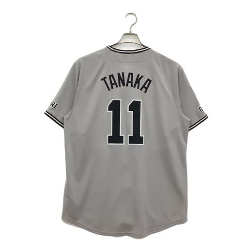 読売ジャイアンツ (ヨミウリジャイアンツ) 【11】田中将大 応援グッズ ビジター 優勝ワッペン付 SIZE L グレー